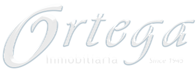 Ortega Inmobiliria logo blanco